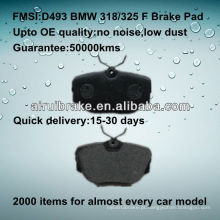 D493 carro freio pad para BMW 325/318